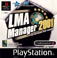 LMA Manager 2002 PAL Playstation  box art
